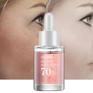 OEM Peach 70% Niacinamide Serum 30ml ไวท์เทนนิ่งเอสเซนส์บำรุงผิวหน้ากระจ่างใสเพิ่มผิวหมองคล้ำเซรั่มบำรุงผิวหน้า - Product Image 6