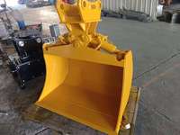 Bucket Hidrolik SLN 900mm 36 Inch untuk Pengisian Pipa dan Pemasangan Pipa, Excavator 5-10 Ton, Quick Coupler ISO, Pemasangan ISO, Perawatan Rendah
