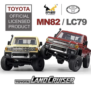 MN82 Land Cruiser LC79 Todoterreno con Licencia Oficial, Escala <span class=keywords><strong>1</strong></span>/<span class=keywords><strong>12</strong></span>, 2.4G, Proporcional, 4WD, Luces, RTR, Control Remoto, <span class=keywords><strong>RC</strong></span> Rock <span class=keywords><strong>Crawler</strong></span>, Escala <span class=keywords><strong>1</strong></span>/<span class=keywords><strong>12</strong></span>, Juguete de Regalo - Product Image 2