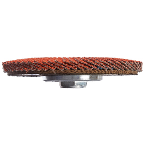 Disques de <span class=keywords><strong>meuleuse</strong></span> à lamelles abrasives Oxyde d'aluminium en céramique 4/4. <span class=keywords><strong>Disque</strong></span> à lamelles de 5/5 pouces Support en fibre de verre pour le polissage du <span class=keywords><strong>bois</strong></span> en acier inoxydable - Product Image 3