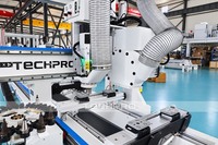 Lame de scie pour table de découpe CNC PTP avec chargement par portique pour panneaux en bois massif