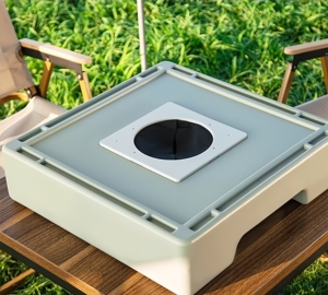 CZFIT Portable Mahjong Machine for Outdoor Camping,<b>mini</b> Mahjong Table Without Washing Cards,dormitory Home,travel,nowash Mahjong - Product Image 4