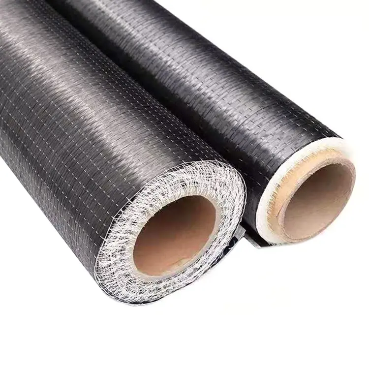 Bán Sỉ Nhà Máy Vải Sợi Carbon Một Chiều Mô Đun Cường Độ Cao Để Gia Cố Xây Dựng