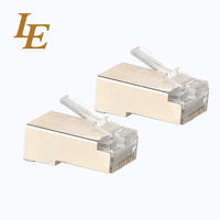 Mini prise AMP CAT6 CAT5 RG45 métal 4 broches prix Ethernet RJ45 connecteur