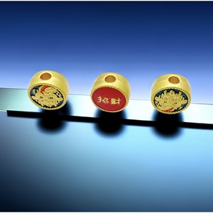 Gold Dragon Charm 10.7mm Alloy Plated For Bracelets Necklaces DIY Jewelry Accessories - Product Image 3