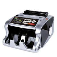 Compteur de devises étrangères multi-pays AL-6600T avec écran TFT HD, détecteur de dollars/euros avec drapeau national, détection infrarouge automatique