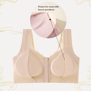 <span class=keywords><strong>Sujetador</strong></span> Post-<span class=keywords><strong>Mastectomía</strong></span> OEM/ODM de Nuevo Estilo con Cierre Frontal, Sin Varillas, Cómodo para Recuperación de Cirugía de Cáncer de Mama y Uso Diario - Product Image 3
