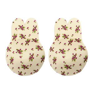 Silicone Strapless Bra with Rabbit Ear Patch Self-Adhesive Beaded Upper Breast <strong>Shaping</strong> Bra <strong>Nipple</strong> Cover - Product Image 1