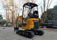 Nouvelle Mini-Excavatrice sur Chenilles 9017F à Contrôle Précis pour Moteur, Pompe et Boîte de Vitesses, Idéale pour les Projets de Jardinage et de Construction Urbaine 2026