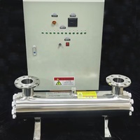 Stérilisateur UV pour machines de traitement de l'eau, boîtier en acier inoxydable SS304 SS316, lampe ultraviolette, désinfection de l'eau