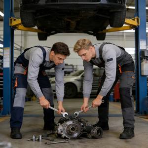 맞춤 제작 도매 패션 브랜드 순면 멀티 포켓 오버롤 플러스 사이즈 일체형 안전 인쇄 작업복 유니폼 - Product Image 2