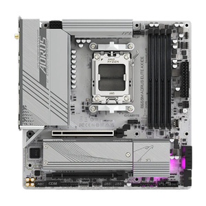 Tarjeta Madre para Juegos de Escritorio <span class=keywords><strong>B650M</strong></span> <span class=keywords><strong>AORUS</strong></span> <span class=keywords><strong>ELITE</strong></span> AX, DDR5, Compatible con CPU AM5 - Product Image 3