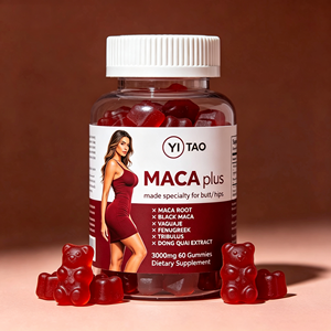 Marca Privada/OEM ODM Gomitas de Maca Plus 3000mg 60 Unidades Suplemento Dietético para Adultos Fórmula Herbal Natural MOQ Bajo 50 Piezas - Product Image 2