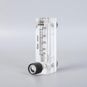Panel-Mount 4T-6T <b>Flow</b> <b>Meter</b> with Quick-Connect Fitting 18*1.5 External Thread 2-Point Internal Thread for <b>Water</b> Measurements - Product Image 1