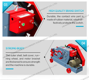 Machine de <span class=keywords><strong>d</strong></span>écoupe des barres électriques, fil de coupe en acier renforcé et <span class=keywords><strong>d</strong></span>époli, automatique, garantie <span class=keywords><strong>d</strong></span>'un an, GQ50, 1 pièce - Product Image 3