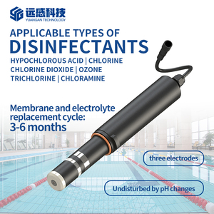 Sensor de Calidad del Agua YUANGAN YG-CM/<span class=keywords><strong>DPM</strong></span> en Línea RS485, Cloro Libre 4-20ma, Cloro Residual para Agua Potable, Electrodo - Product Image 3