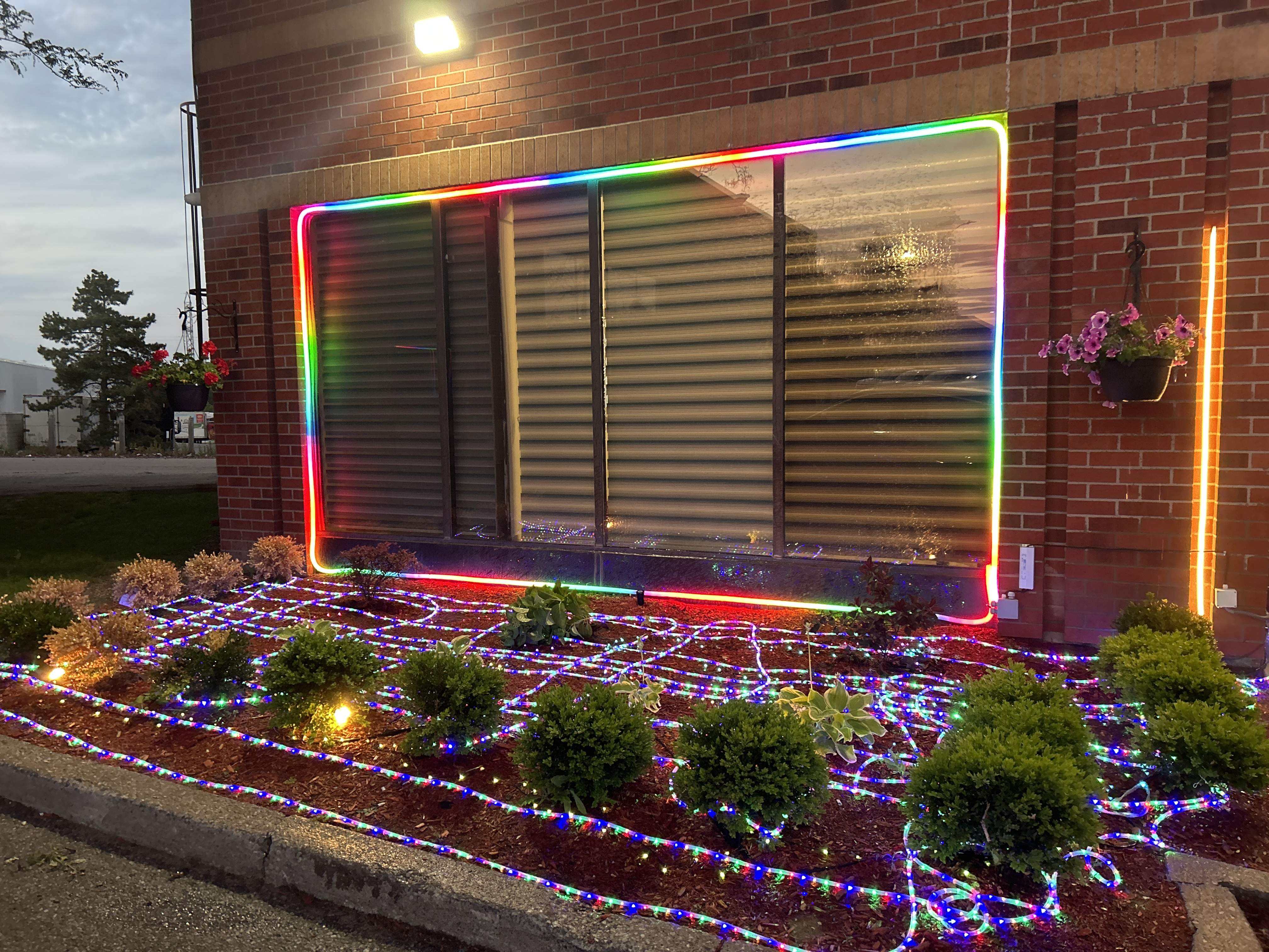 New Arrival 360 Degree RGB Neon Light Make Shapes Can Be Bent WS2812 Neon Light with Braided for Decoration