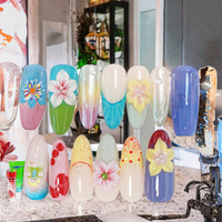 Vente en gros usine : Faux ongles à presser de haute qualité, courts, forme cercueil et stiletto français, style rose sculpté 3D, réutilisables, très demandés pour l'été