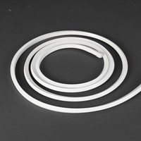 Lampu Strip LED Neon Flex 24V Silikon Persegi 10x10mm Kecerahan Tinggi Profesional Tanpa Titik Cahaya Linear Dekorasi Proyek IP65/67/68
