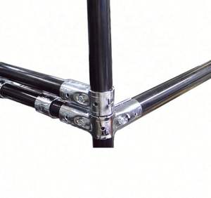 מדפי סגסוגת אלומיניום כבדה stacking לאחסון רב שכבות אחסון להרכיב מתלה צינור פלדה חומר קרטון אריזה - Product Image 5