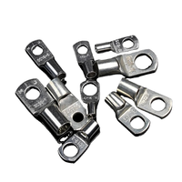 Connecteurs de bornes annulaires robustes 16MM2-M6 en aluminium traité anti-oxydation pour fils électriques et câbles de batterie à sertir