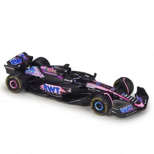 Modellino Auto da Corsa Formula 1 Blu Rosa 2024 in Scala 1:43, in Metallo Pressofuso, Stile <span class=keywords><strong>F1</strong></span>, Squadra Francese, Ruote Aperte, da Collezione, Vendita all'Ingrosso - Product Image 1