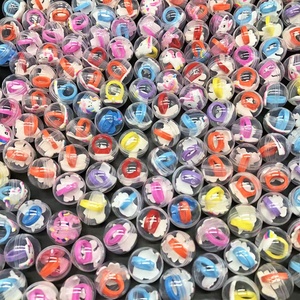 Wholesale Custom 1 Inch 32mm Rainbow PVC TPR Plastic <b>Ring</b> Small <b>Cartoon</b> Kids' Finger Toy Classic Toy - Product Image 4