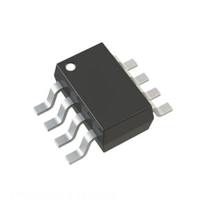 LTC4360ISC8-1 # ชิปวงจรรวมสำหรับการจัดการพลังงาน (PMIC) รุ่น TRPBF ของผู้ผลิต Channel IC แบบ CTLR รองรับแรงดันไฟฟ้าสูงสุด 80V พร้อมฟังก์ชันปิดการทำงาน (SHUTDOWN)  บรรจุในแพ็คเกจแบบ SC70 8 - Product Image 1
