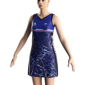 Vestido plisado bordado para mujer, para tenis y netball, ideal para competiciones de running y clubes deportivos. - Product Image 5