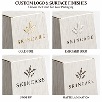 Boîtes pliantes en carton personnalisées avec fermeture à languette pour cosmétiques et cadeaux, emballage en gros avec impression de logo personnalisé