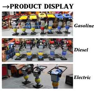 Marteau sautant à essence Terre Sable Sol Wacker <span class=keywords><strong>Impact</strong></span> Compactor Tamper Vibrating Tamping Rammer - Product Image 2
