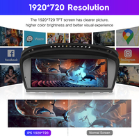 Autoradio Multimédia Linux 8,8" HD 1920*720 Écran Tactile Sans Fil Carplay pour BMW Série 3 5 E60 E61 E90 2003-2012
