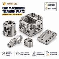 Pièces en titane PEEK usinées avec précision par CNC pour les applications médicales, aérospatiales et industrielles