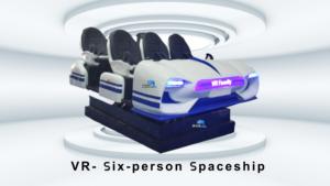 Máquina de Juego de Tiro VR 9D JiaYi JY-6RSC06S, Cine VR 360, Operada con Monedas, Material PVC, Simulador para Parques de Aventuras y Temáticos - Product Image 2