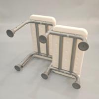 Medizinischer Doppel-Tritthocker mit Handlauf für Hochbetten, Bettseitiger Treppenhocker für Senioren, 2-Stufen-Hocker für Küche, Auto, Badewanne
