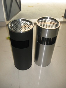 Bán buôn sảnh khách sạn thường vụ chất thải <span class=keywords><strong>bin</strong></span> không khói thép thuốc lá gạt tàn <span class=keywords><strong>bin</strong></span> 22L - Product Image 2