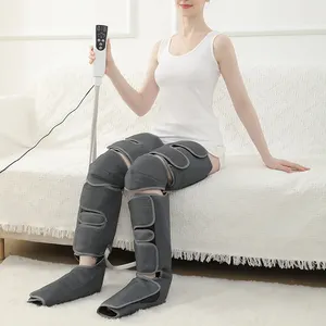 LUYAO हवा संपीड़न पैर पैर मालिश परिसंचरण के लिए नियंत्रक के साथ घुटने गर्मी समारोह