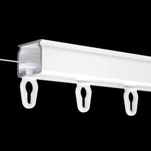 Curseur de <span class=keywords><strong>Rideau</strong></span> Ondulé en <span class=keywords><strong>Plastique</strong></span> de Grande Taille S, Accessoires de Rail de <span class=keywords><strong>Rideau</strong></span> à Pliage S - Product Image 5