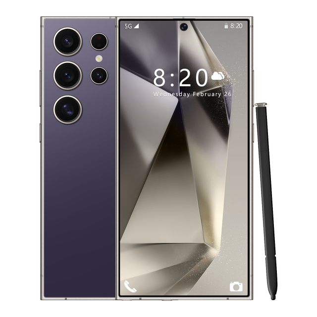 Global Version S24+ Ultra 16GB+1TB Android 13 Smartphone Stylus Support 4g 5g Phone 6.8inch Screen