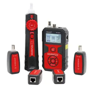 NOYAFA NF- 858C Multifunktions-LCD-Kabel tester für Cat5 Cat6-und Koaxialkabel-Kontinuität stest RJ11 RJ45 BNC und USB-Tracer