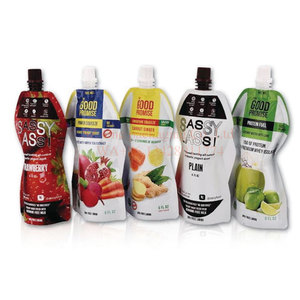 Tùy chỉnh in cấp thực phẩm thanh năng lượng bổ sung kết thúc tốt đẹp nhôm lá Nhiệt Con dấu Whey Protein bột gói Spout Túi - Product Image 5