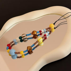 Canlı zincir telefon kılıfı kayış kolay taşıma bilek bandı benzersiz Ins neşeli ruh hali kolye - Product Image 1