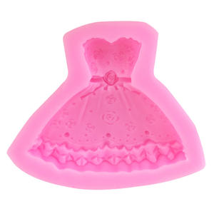 Molde <span class=keywords><strong>de</strong></span> Silicona para Decoración <span class=keywords><strong>de</strong></span> Pasteles y Fondant con Forma <span class=keywords><strong>de</strong></span> Falda <span class=keywords><strong>de</strong></span> Princesa, Detalles Finos en 3D, Bordado <span class=keywords><strong>de</strong></span> Rosas, Estilo Chica Hermosa - Product Image 5