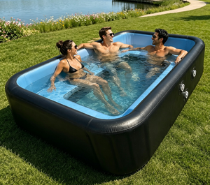 Piscina Prefabricada en Contenedor, Venta Directa de Fábrica, Piscina Spa para Exteriores, Ideal para Villas y Hoteles de Lujo - Product Image 1