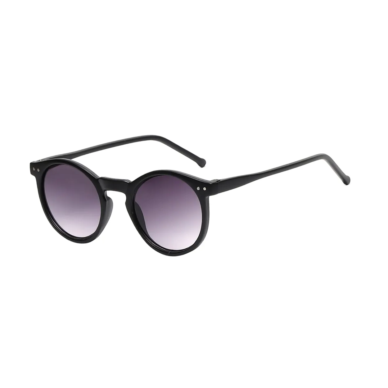 Beliebte polarisierte Sonnenbrille Damen Trend Vintage runde Sonnenbrille weibliche Brillen Shades UV400 PC Unisex Erwachsene Multi WSP23172