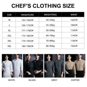 Atlantis Professional Head Uniform Long Sleeve Kitchen Uniformes Abrigo De Blanco Customized Baker <b>Chef</b> Uniforms - Product Image 3
