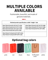 Bolsas de Papel Impresas con su Logotipo para Tiendas de Ropa y Calzado de Lujo, Bolsas de Regalo de Cartón