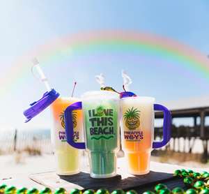 Taza de Viaje de 32 oz, PP, Libre de BPA, Grado Alimenticio, Ecológica, Reutilizable, con Tapa y Pajita, Hecha en Vietnam - Product Image 2