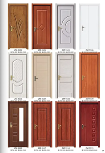 Natural Veneer <strong>Moulded</strong> Door Panel Waterproof UPVC/<strong>PVC</strong>/WPC Door Skin - Product Image 5