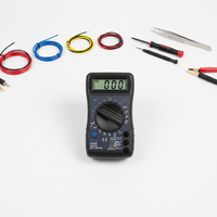 Multimeter Digital Harga Terjangkau Tanpa Baterai, Layar LCD, Meter Pintar DT-830B Dt830, Pengukur Tegangan DC AC Voltmeter